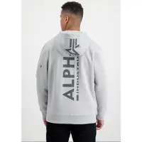 Alpha industries Sweat-shirt anthracite / gris clair