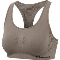 Hummel Soutien-gorge de sport taupe / noir