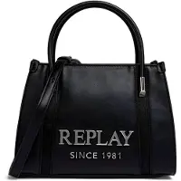 Replay sac à épaule bandoulière sac à main Crossbody Bag Black noir