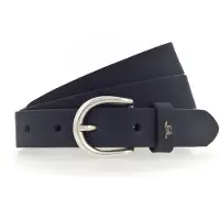 Mustang Ceinture bleu marine / argent