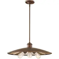 FEISS Urban Renewal suspension bronze Feiss FE-URBANRWL-3P-E