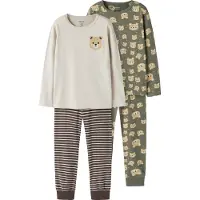 Name it Pyjama sable / cappuccino / brun foncé / sapin