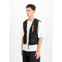 Alpha industries Veste Sans Manches de - Mesh Utility - Débardeur - S - XL - pour Homme - noir - Taille XL