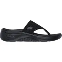 SKECHERS Go Walk Arch Fit 2.0 Teenslippers - Zwart - Maat 41