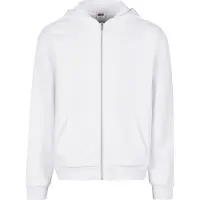 Urban Classics Veste de survêtement argent / blanc