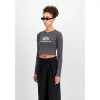 Alpha industries T-shirt anthracite / blanc