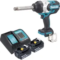 Makita Visseuse à chocs sans fil DTW 1005 SM 18 V 1360 Nm 3/4" Brushless + 2 batteries 4,0 Ah + chargeur