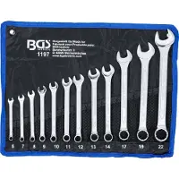 Bgs 1197 Jeu de clés à fourche, 6-22 mm, 12 pcs.
