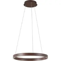 LUCANDE Suspension , Yonam, dimmable, Brun / rouille, Salle à manger, Métal, Moderne
