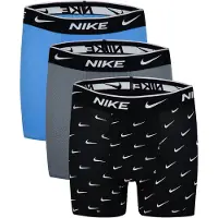 Nike Sous-vêtements 'EVERYDAY' azur / graphite / noir / blanc