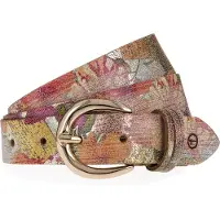 Tamaris Ceinture 'Essential Classics' or / violet / rouge orangé / argent