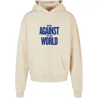 Mister Tee X Artist Sweat-shirt 'Tupac Me Against The World' sable / bleu foncé