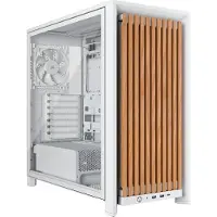 Corsair FRAME 4000D Wood RS Édition Blanc/Chêne avec 4 ventilateurs de 120 mm