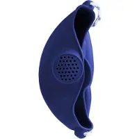 Scrunch Seau en silicone - arrosoir 2en1 Bleu marine /