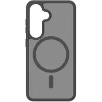 Just in Case Back Cover avec Protection Antichute Samsung Galaxy S24 Noir avec Aimant