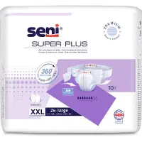 Seni Super Plus, couches, 2X-Large, 160-210 cm, 10 pcs