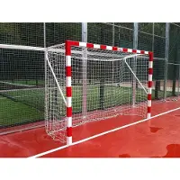 Softee Set Buts De Handball-Futsal En Aluminium Fixes 80x80 Mm
