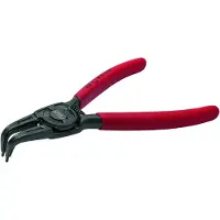 Nws A21 Ø Curved Outside Circlips Pliers 19-60 Mm Rouge