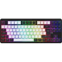HATOR Rockfall 3 TKL - Sans Fil - Noir (FR, Filaire, Sans fil), Clavier, Multicolore, Noir
