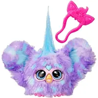 Hasbro Furblets Groo-Vee Mini Ami Plus de 45 Sons et Musique Parle Seulement Peluches lectroniques Furbish Pour 6 Ans et Plus Violet