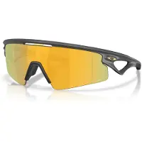 Oakley - Lunettes de soleil polarisées - Sphaera Strike Matte Carbon - Noir