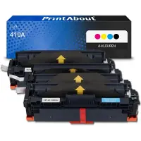 PrintAbout Toner compatible pour HP 410A (CF410A) - Noir