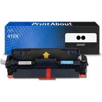 PrintAbout Toner compatible pour HP 410X (CF410XD) - 2x Noir - Haute capacité - Multipack