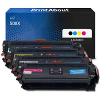 PrintAbout Toner compatible pour HP 508X (CF360X) - Noir - Grande capacité