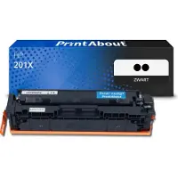 PrintAbout Toner compatible pour HP 201X (CF400XD) - 2x noir - Grande capacité - Multipack