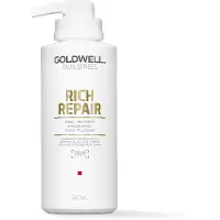 Goldwell - Masque pour cheveux secs et abîmés Dualsenses Rich Repair (60Sec Treatment) 500ml