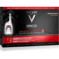 VICHY Dercos Technique Aminexil Homme Clinical 5 - Traitement Anti-Chute 21 x 6 ml 21x6 ml Ampoule(S)