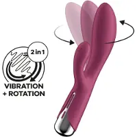 Satisfyer Spinning Rabbit 1 - vibromasseur rabbit rotatif