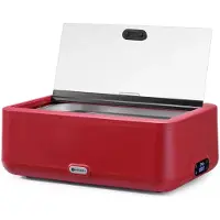 Hendi Chafing Dish UNIQ,, designed by Robert Bronwasser, Rot, 220-240V/700W, 607x402x(H)245mm, Chauffe-plats, Rouge