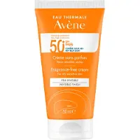 Eau Thermale Avene Solaire Haute Protection Crème SPF50+ Sans Parfum - Protection Intense 50ml