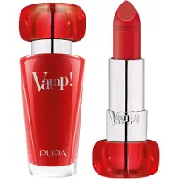 PUPA Milano Rouge à lèvres Vamp Extreme Color avec traitement volumisant 303 - Rouge emblématique (3,5 G)