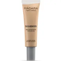 Mádara Skinonym Semi-Matte Peptide fond de teint longue tenue avec des peptides teinte Sand 40 30 ml