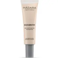 Mádara Skinonym Semi-Matte Peptide fond de teint longue tenue avec des peptides teinte #15 Stone 30 ml