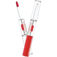PUPA Milano Made to Last Lip Duo rouge à lèvres liquide longue tenue brillance teinte 001 - Hot Coral 2x4 ml