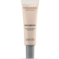 Mádara Skinonym Semi-Matte Peptide fond de teint longue tenue avec des peptides teinte #25 Linen 30 ml