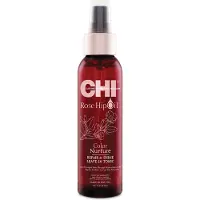 CHI Rose Hip Oil Repair and Shine Leave-in lotion tonique pour cheveux colorés et abîmés 118 ml