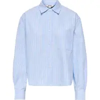 ONLY Chemisier 'ONLElowen' bleu / bleu clair / blanc