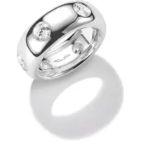 Thomas Sabo - TR2519-051-14-56 - Bague - Femmes - 925 Argent - Bold Elegance - Taille de bague 56