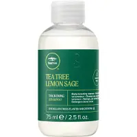 Paul Mitchell Tea Tree Lemon Sage shampoing énergisant pour des cheveux plus épais 75 ml