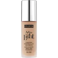 PUPA Milano Active Light Perfect Skin Foundation SPF10 Fond de teint sans huile 040 Sand, 30 ml