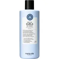 Maria Nila Shampooing et après-shampooing pour cheveux ondulés et bouclés Co-wash Coils&Curls, 350 ml,
