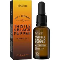 The Scottish Fine Soaps Company Thistle & Black Pepper huile pour barbe 30 ml