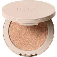 Ilia Crulaire vgtalien de longue dure non comdogne sans comdogne | Surligneur soyeux sans faille en apesanteur (arc - or pche 0,27 oz | 7,8 g)