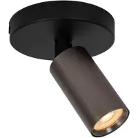 Lucide Ritmo Spot de Plafond Coffee | Ø 10 cm
