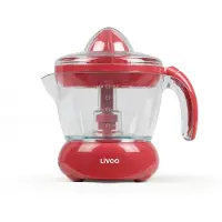 Livoo Presse Agrumes.25w.rotation 2 Sens.rouge -