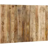 vidaXL Tête de lit 120 cm Bois brut massif Mango